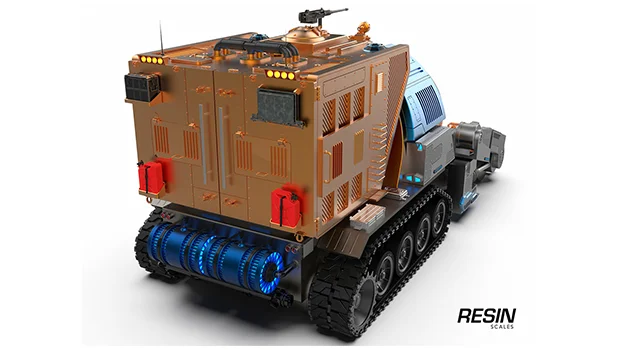 Chrono Miner RA2 1:35 scale resin kit